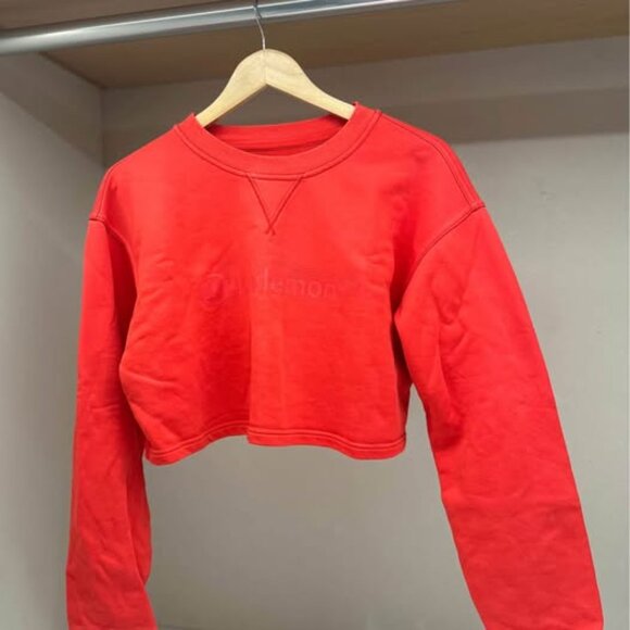 Lululemon All Yours Cropped Crew - Picture 4 of 5